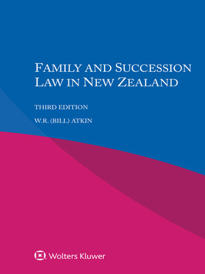 cover image of Family and Succession Law in New Zealand